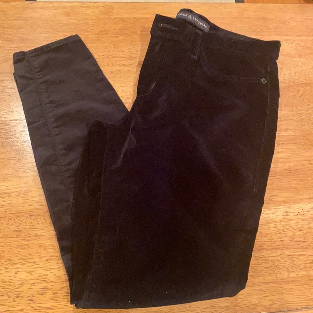 Women’s Black Pants Rock & Republic 12